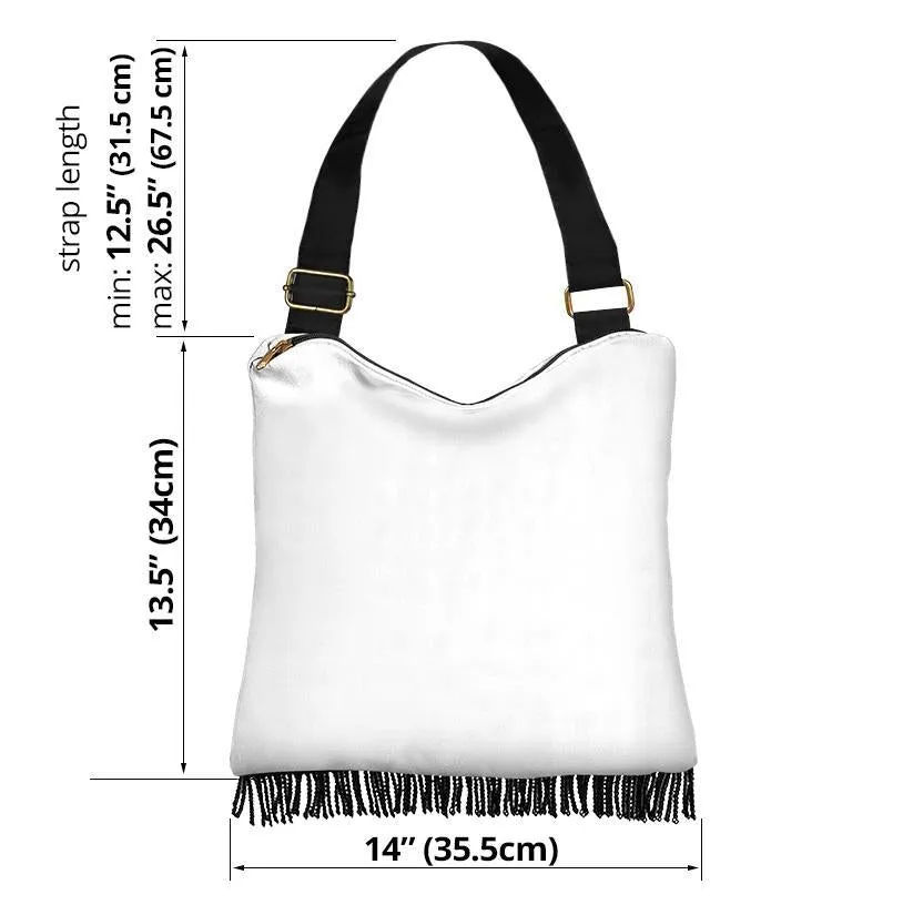 Boho Bag (Canvas) - Saxophone | Hobo Slouchy Bag Crossbody, Shoulder Bags for Women Hobo, Boho Hobo Bag, Canvas Hobo Bag