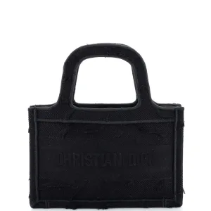 Book Tote Camouflage Embroidered Canvas Mini
