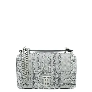 Burberry Bicolor Tweed TB Lola Small Bag