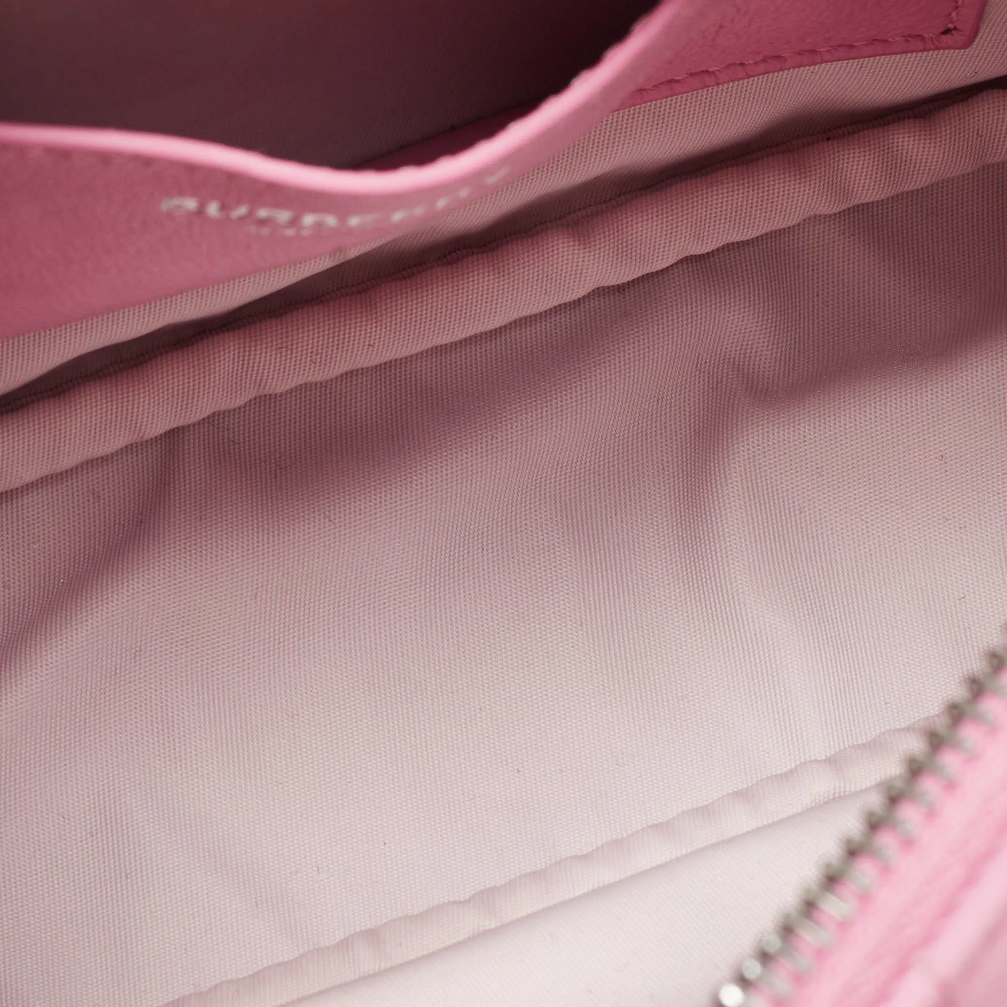 BURBERRY Pink Quilted Leather Mini Lola Camera Bag