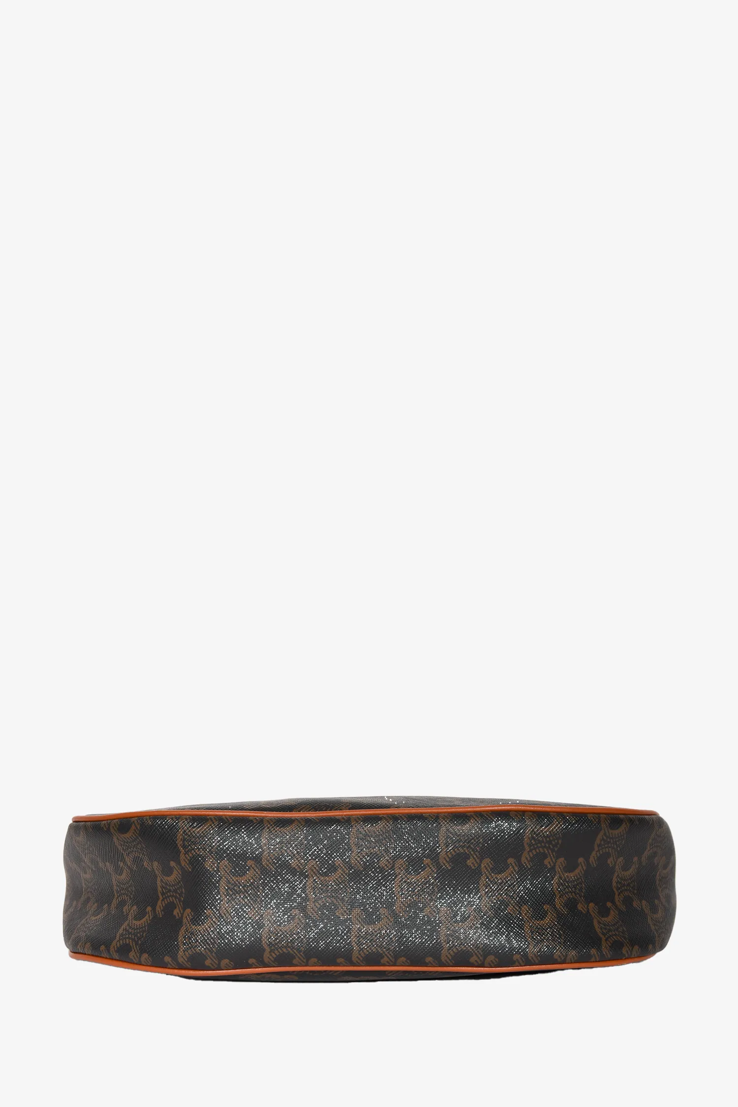 Celine 2022 Brown Triomphe Canvas/Leather Ava Bag