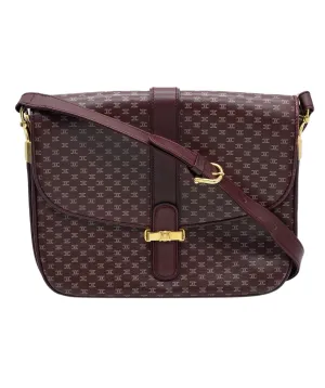 Celine Macdama Leather Vintage Shoulder Bag PXL2531