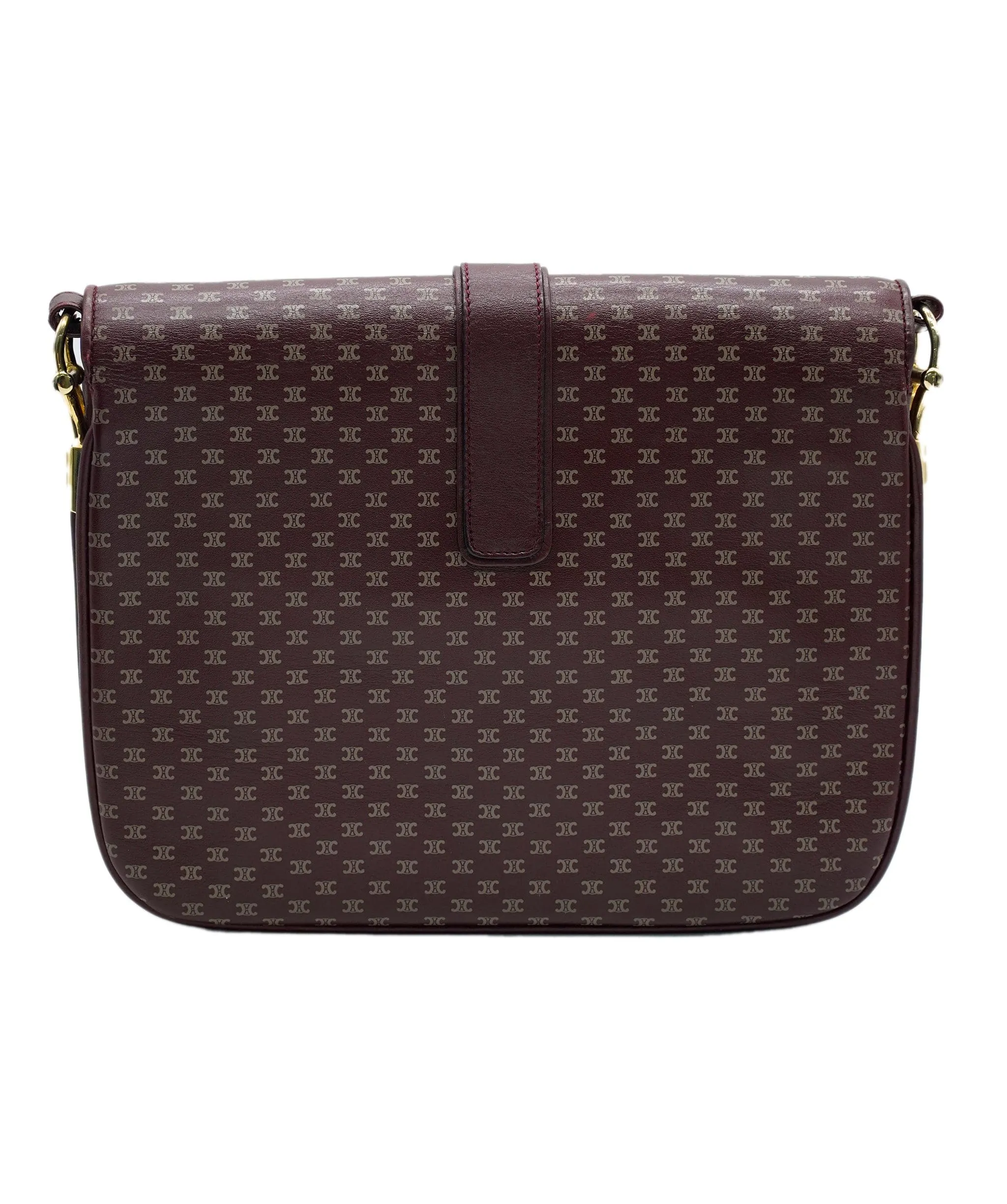 Celine Macdama Leather Vintage Shoulder Bag PXL2531
