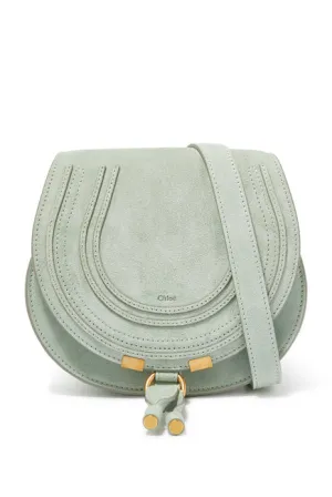 CHLOÉ SMALL MARCIE SUEDE CROSSBODY BAG