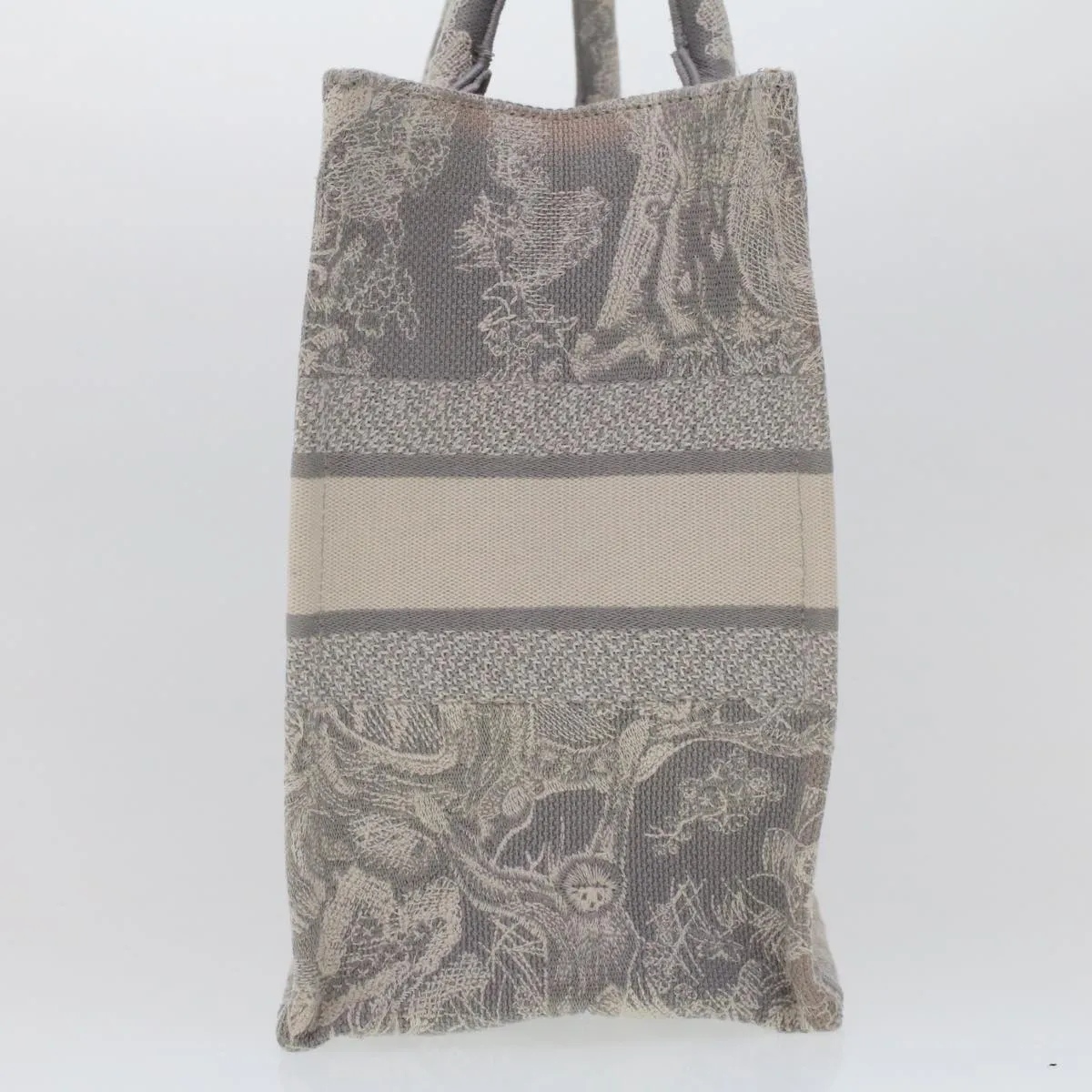 CHRISTIAN DIOR Book Tote Bag Canvas Gray M1286ZTDT_M932  bs6141