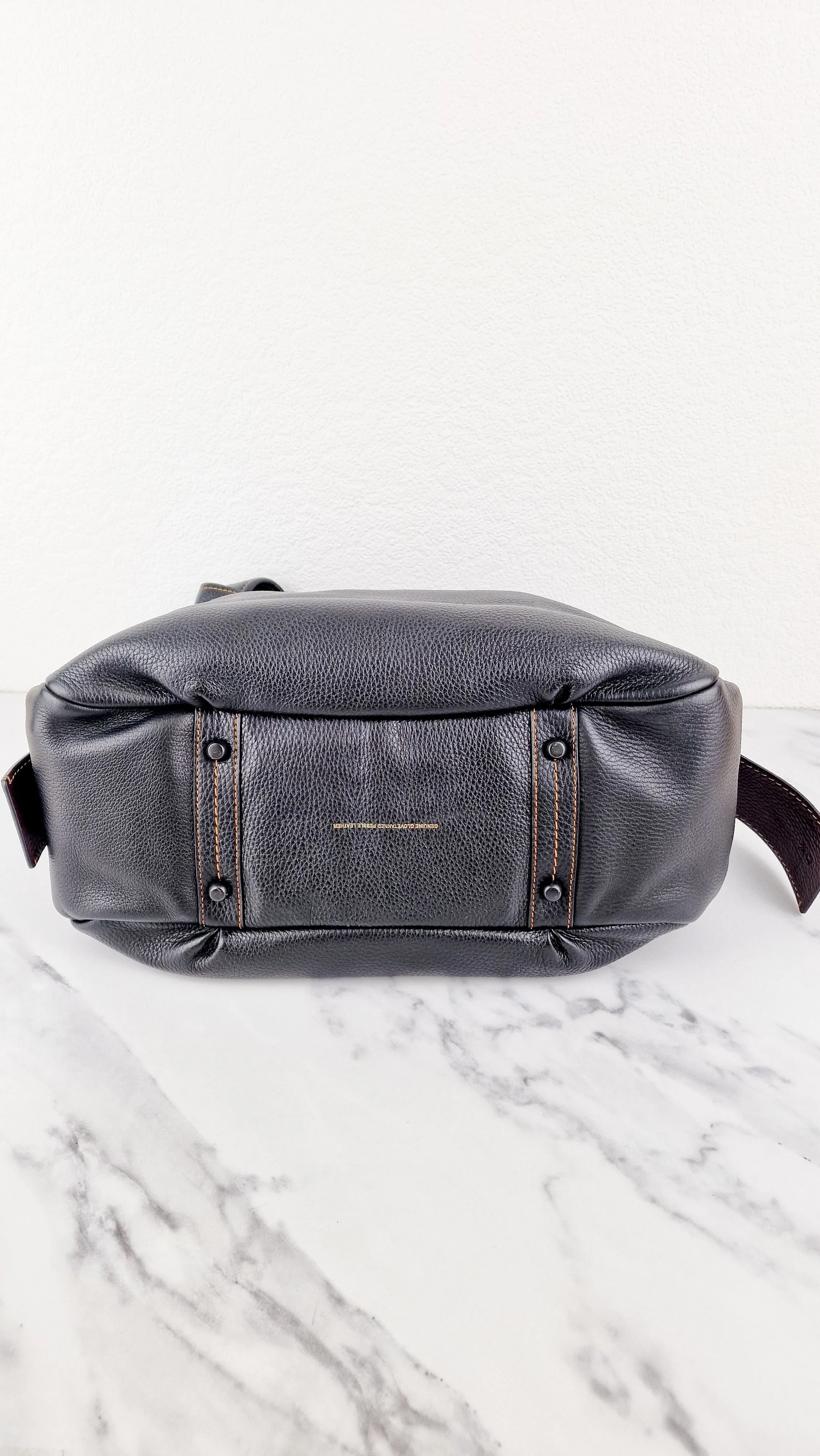 Coach 1941 Bandit Hobo 39 Bag in Black and Oxblood - Pebble Leather - 2 in 1 handbag - Coach 86760