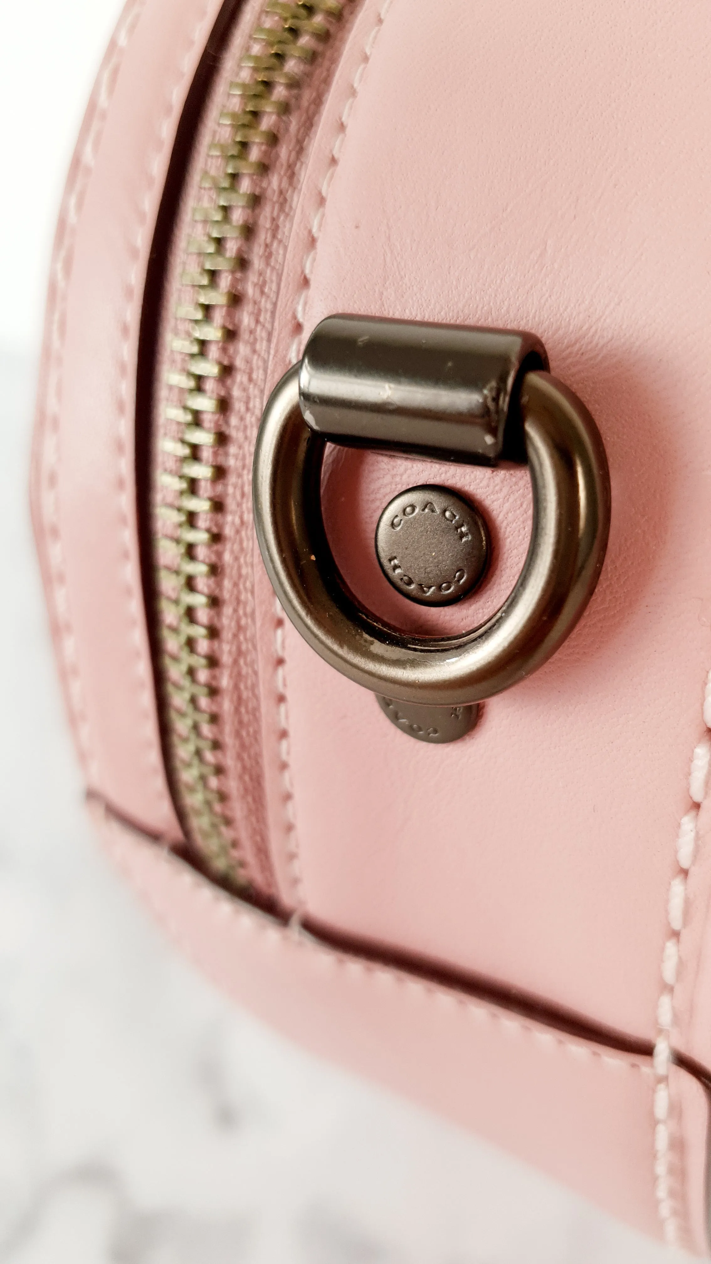 Coach 1941 Canteen Bag in Dusty Rose Pink - 90s Style Crossbody Bag Sample Bag