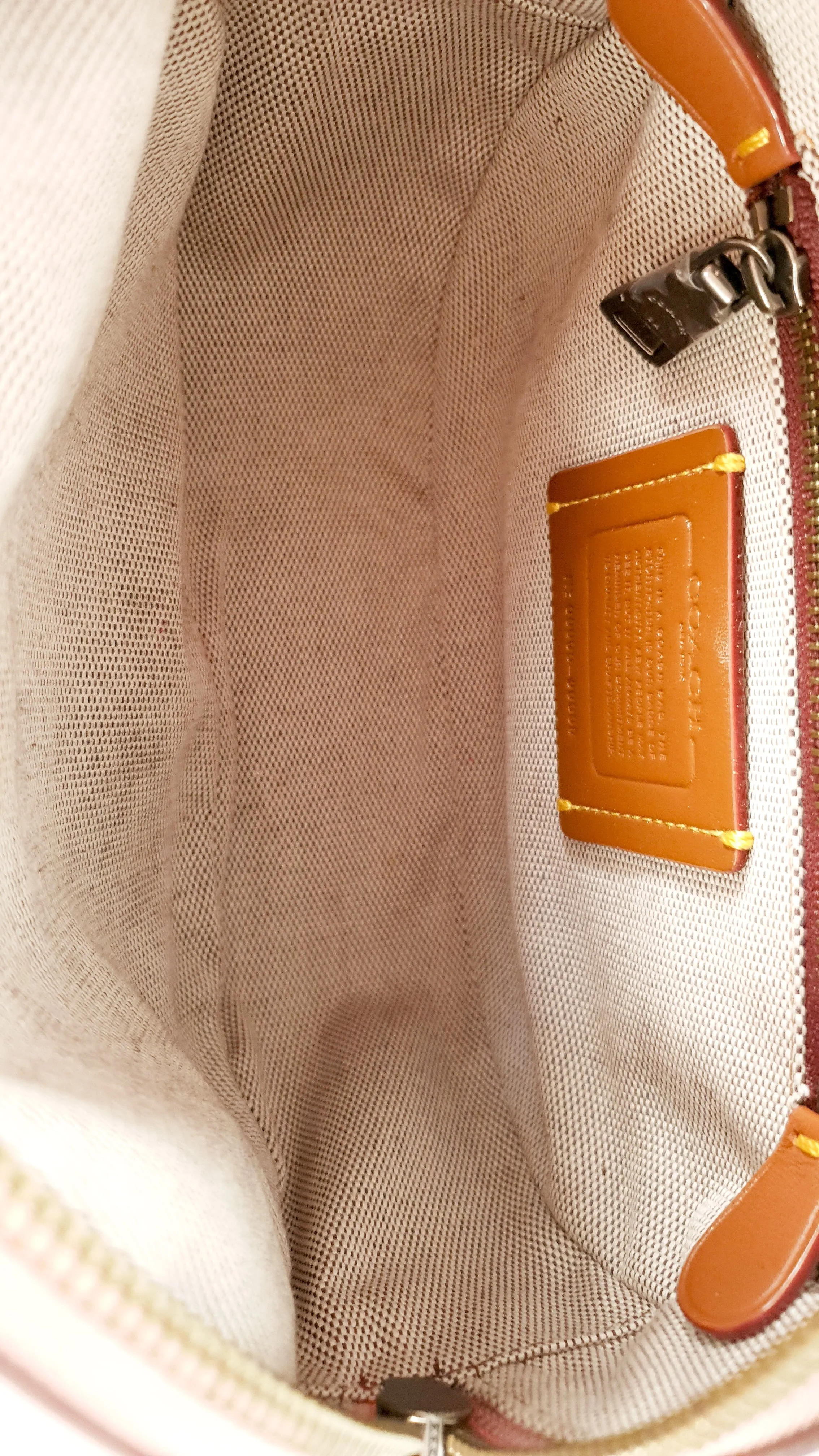 Coach 1941 Canteen Bag in Dusty Rose Pink - 90s Style Crossbody Bag Sample Bag