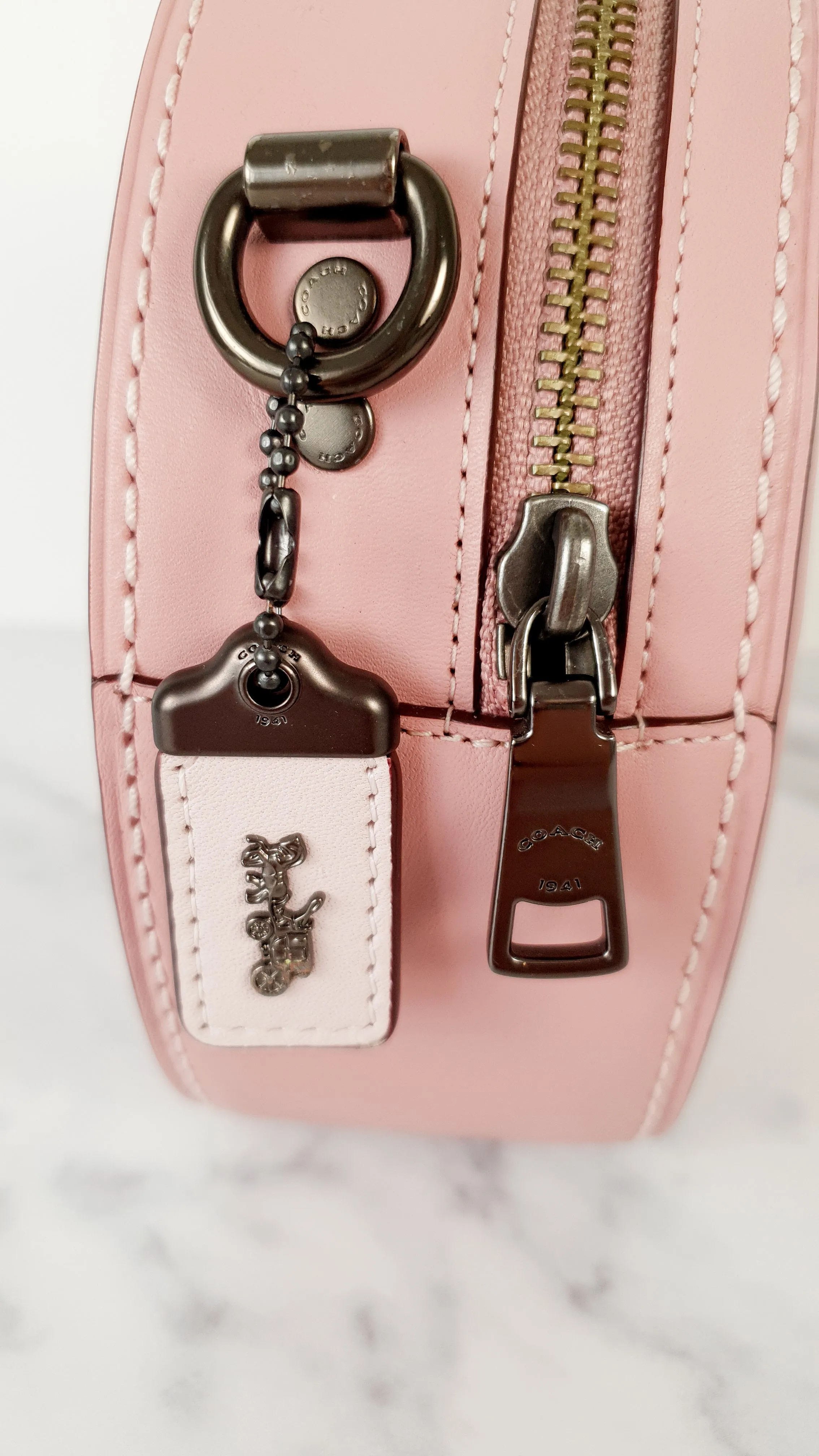 Coach 1941 Canteen Bag in Dusty Rose Pink - 90s Style Crossbody Bag Sample Bag