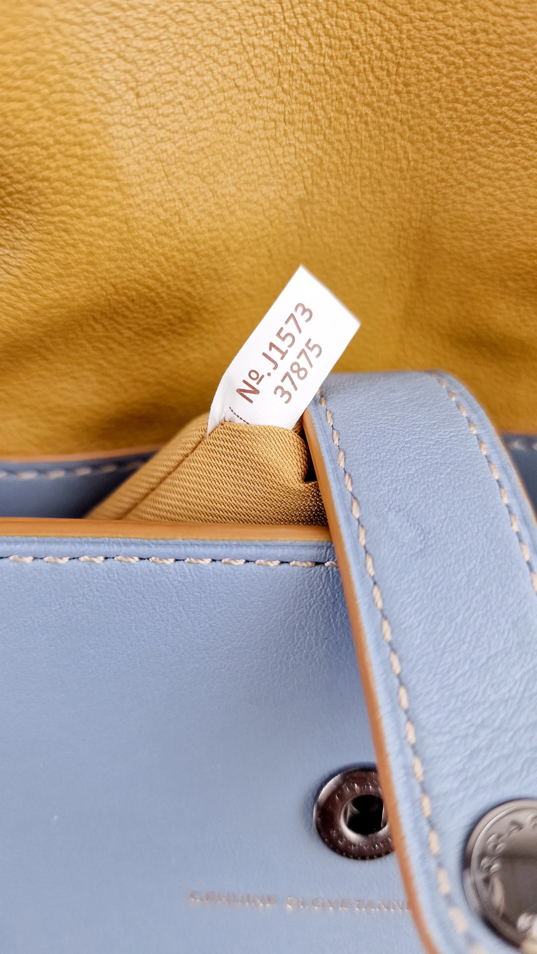 Coach 1941 Saddle 23 Bag in Cornflower Blue Smooth Leather - 75th Anniversary Limited Edition - Coach 37875