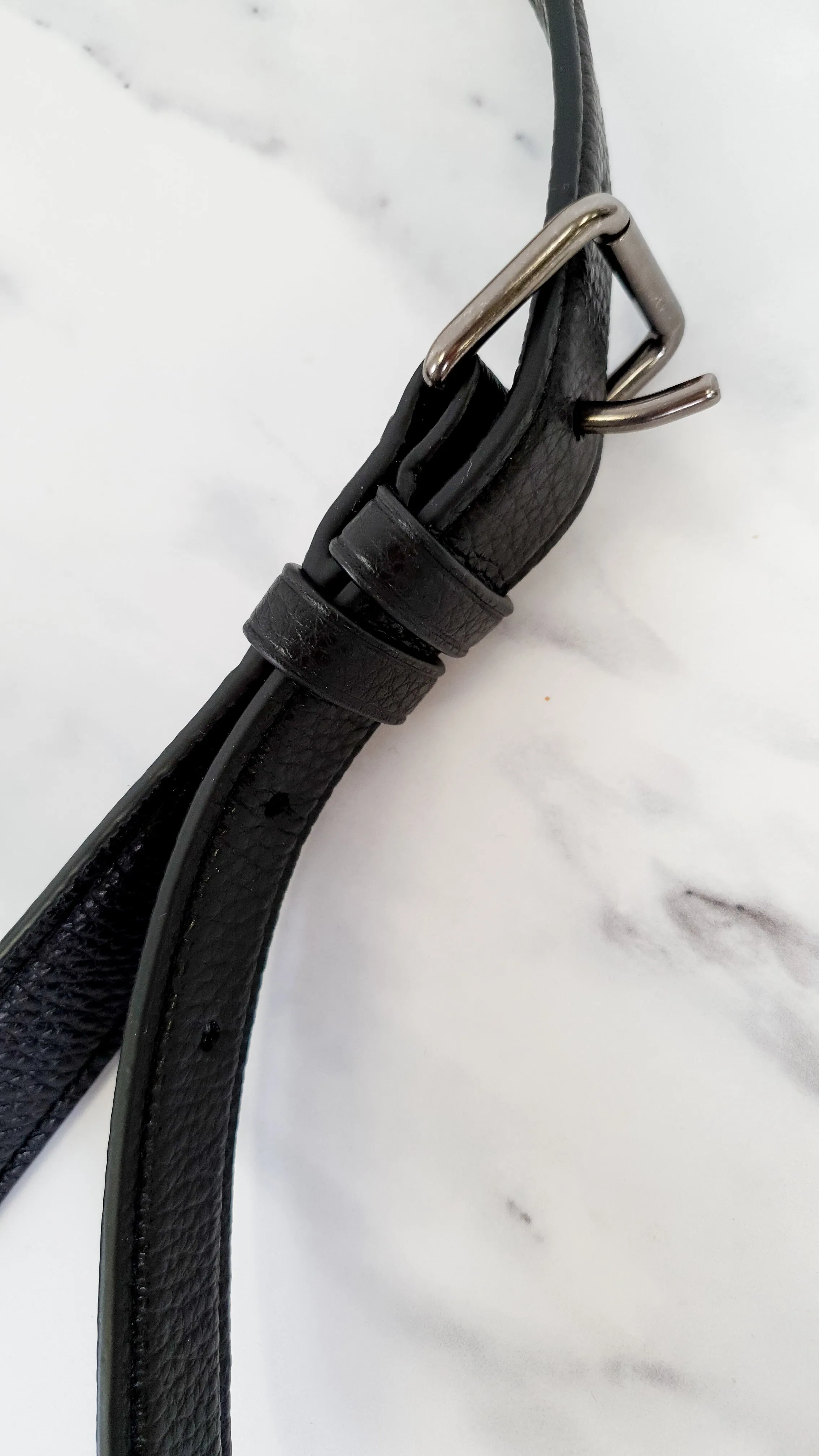 Coach Georgie Shoulder Bag in Colorblock Pebble Leather Kelp Green, Black & Chalk - Army green Coach 6019