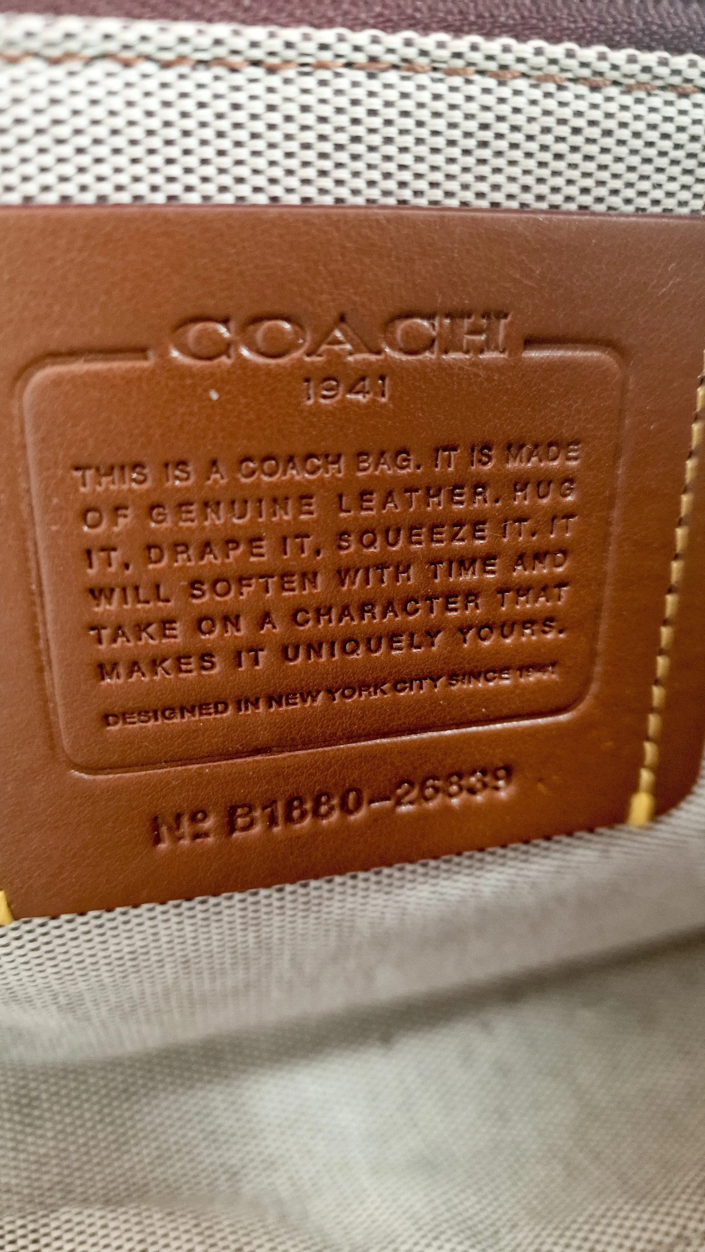 Coach Rogue 25 in Beechwood Signature Embossed Smooth Leather with Burgundy Floral Bow Leather Lining - Coach 26839