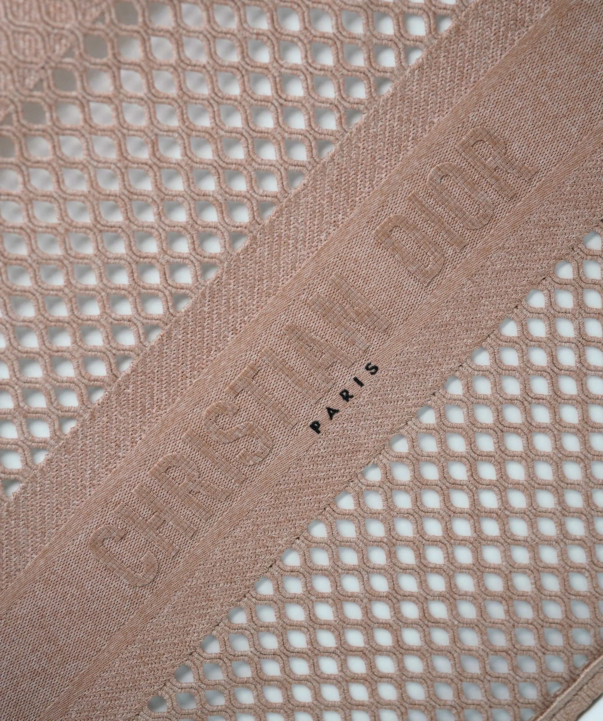 Dior beige mesh book tote ASL6446