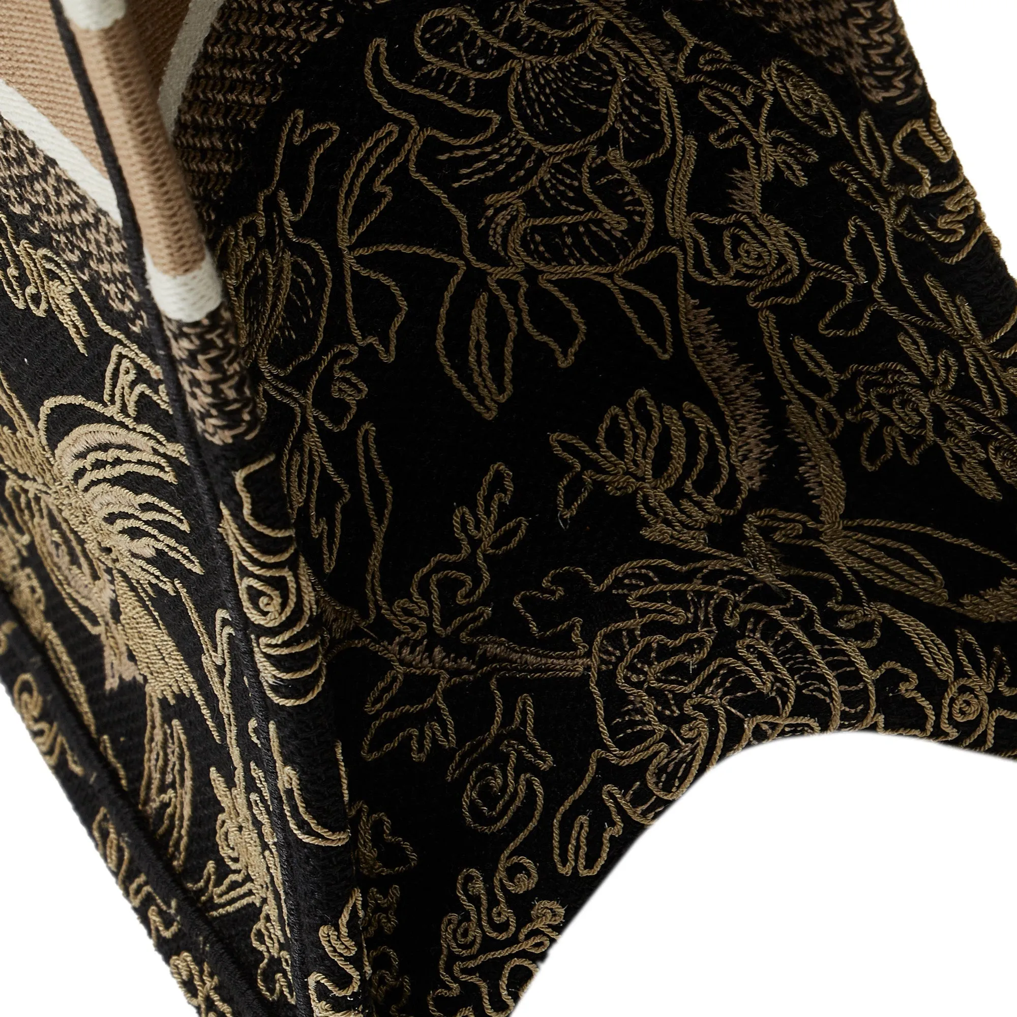 DIOR Large Ornamental Cornely Book Tote Tote Bag