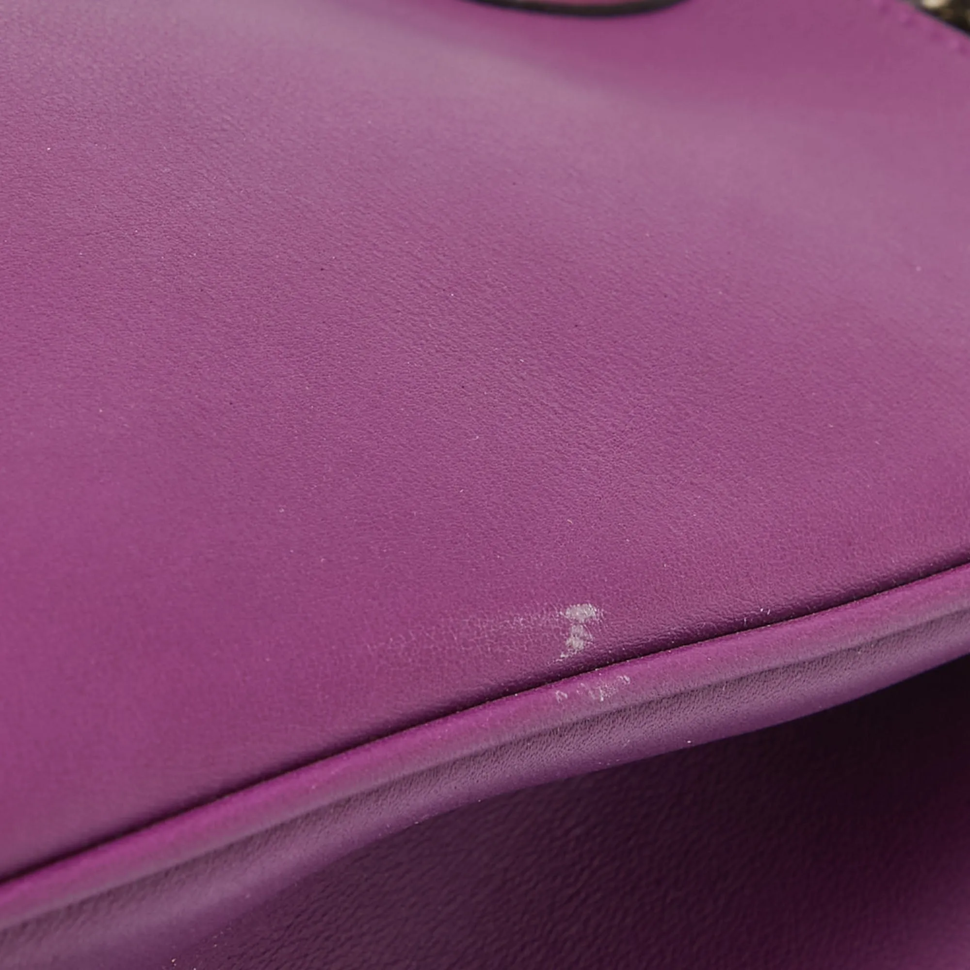 DIOR Purple Leather Medium issimo Shopper Tote