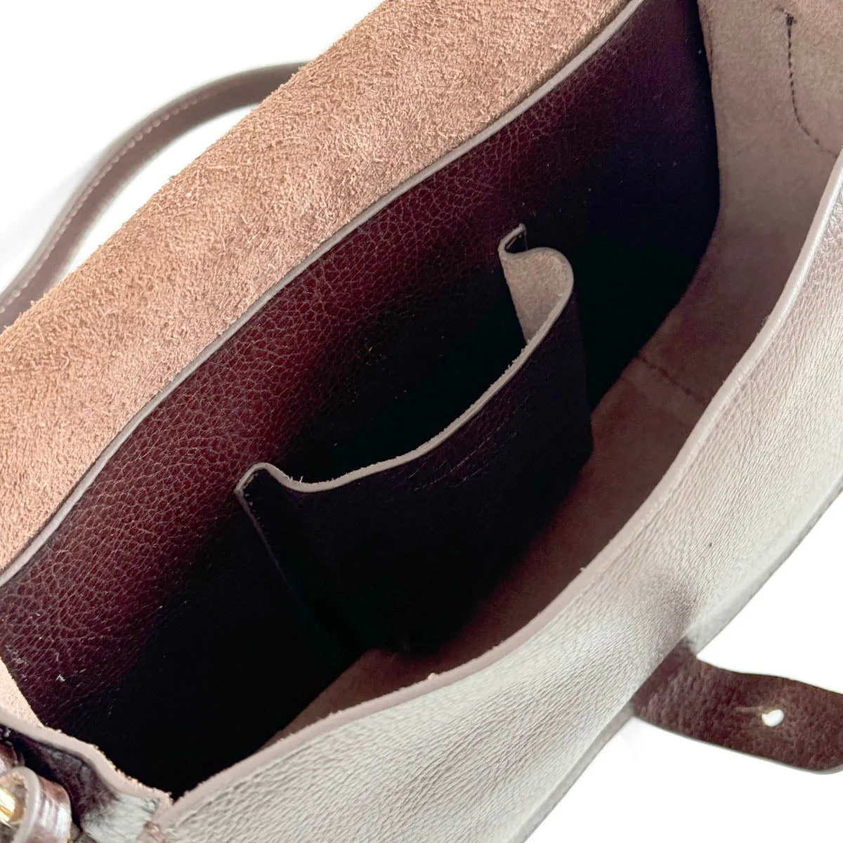 Hunt "Isabella" Crossbody Bag - Brown