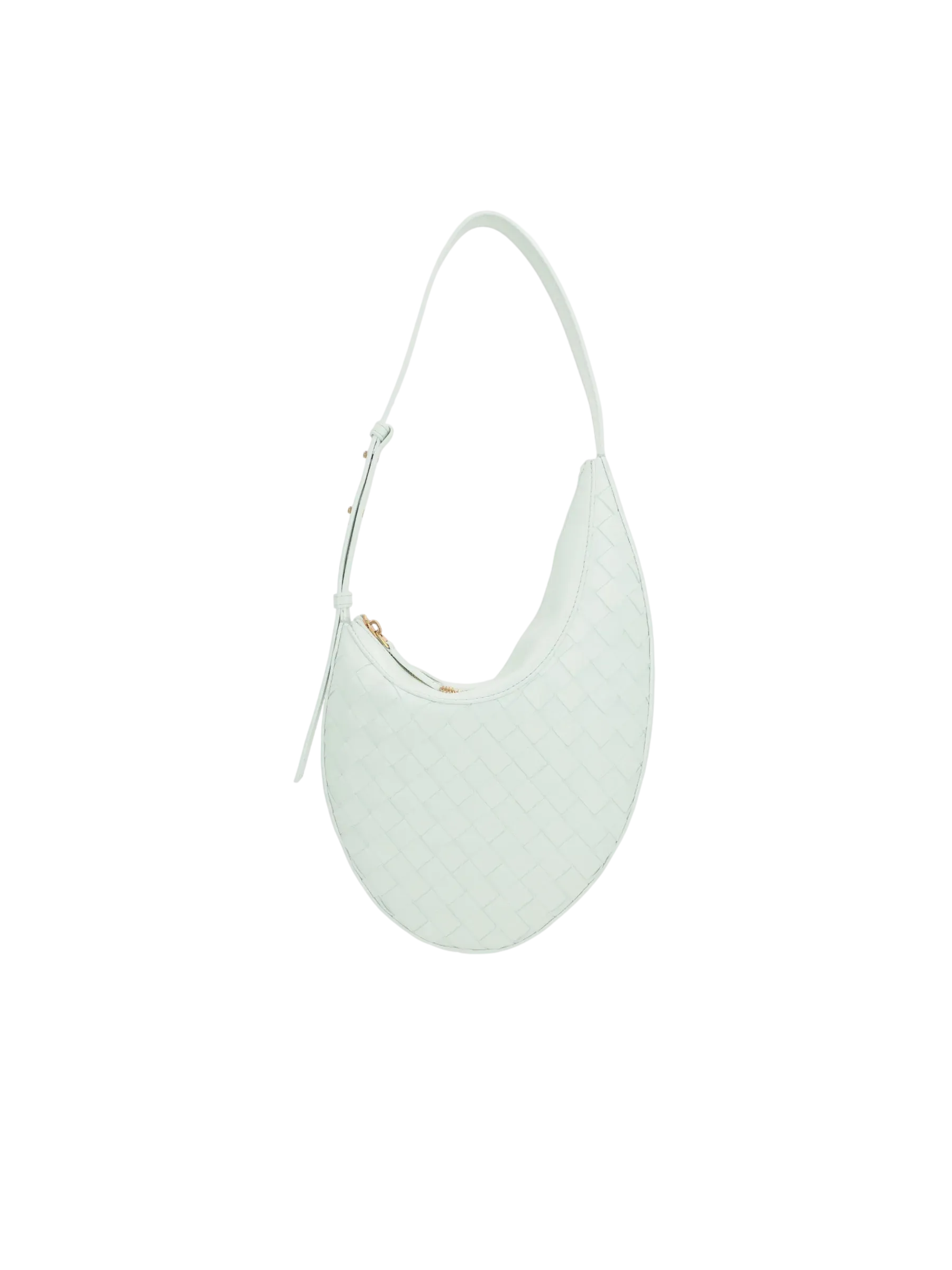 Intrecciato Leather Hobo Bag