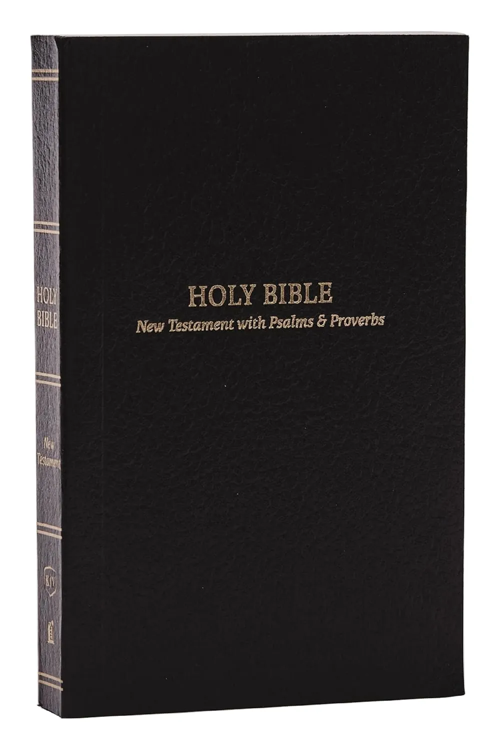 KJV Holy Bible: Pocket New Testament with Psalms and Proverbs, Black Softcover, Red Letter, Comfort Print: King James Version Paperback  November 14, 2023