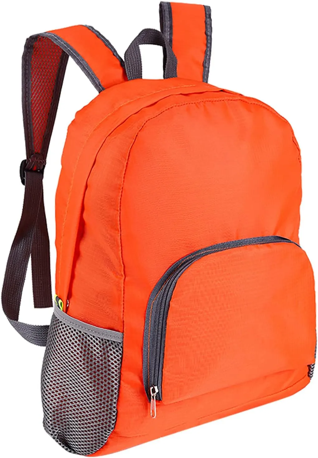 Leisure Large Capacity Outdoor Lightweight Water Proof Foldable Backpack Boy Kid School (Orange, One Size)