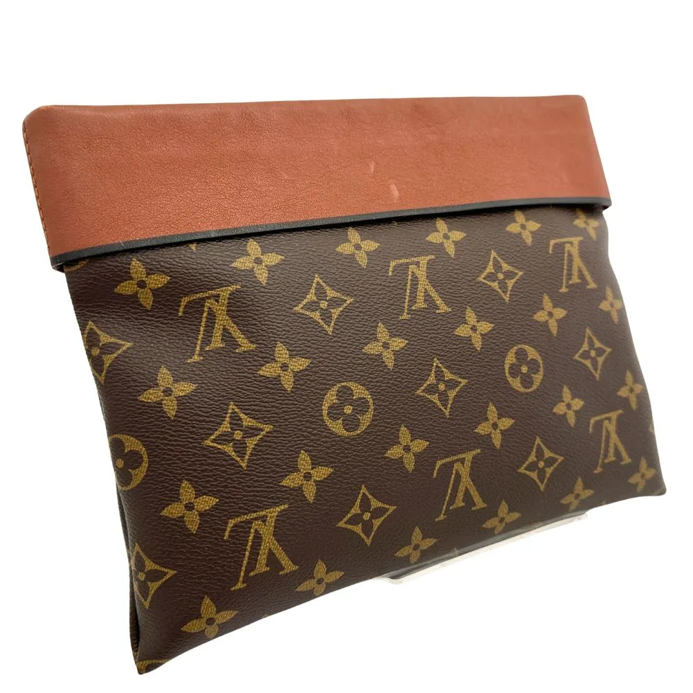 Louis Vuitton Tuileries  Canvas Clutch Bag ()