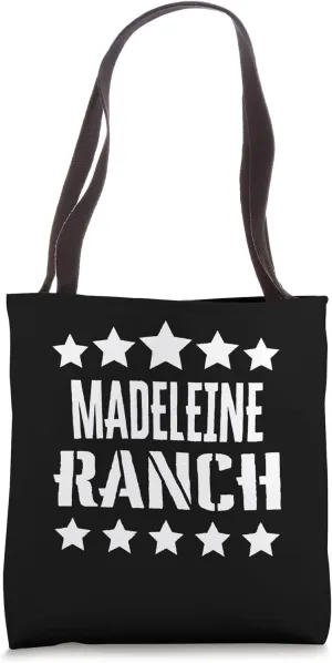Madeleine Ranch Family Reunion Squad First Last Name Tote Bag