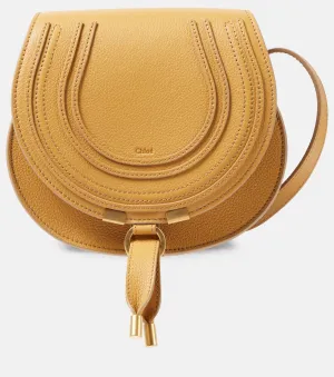 Marcie Chloé Mini Leather Shoulder Bag, Yellow