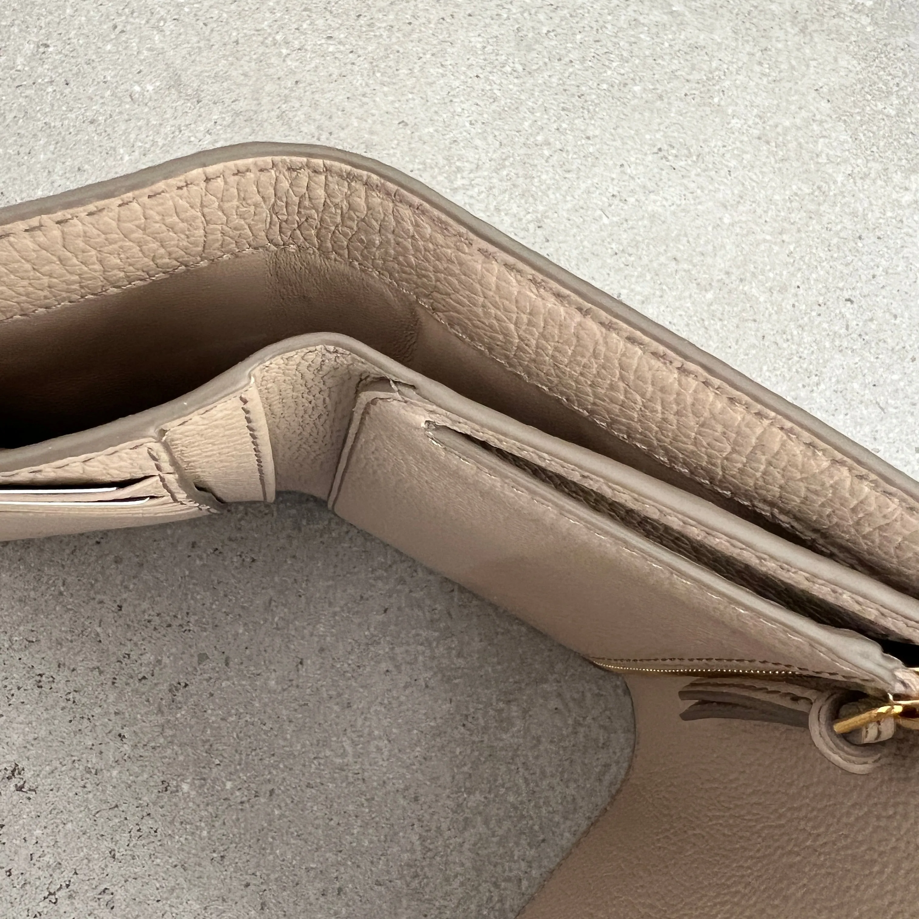 Marcie Compact Wallet, Floral Grey
