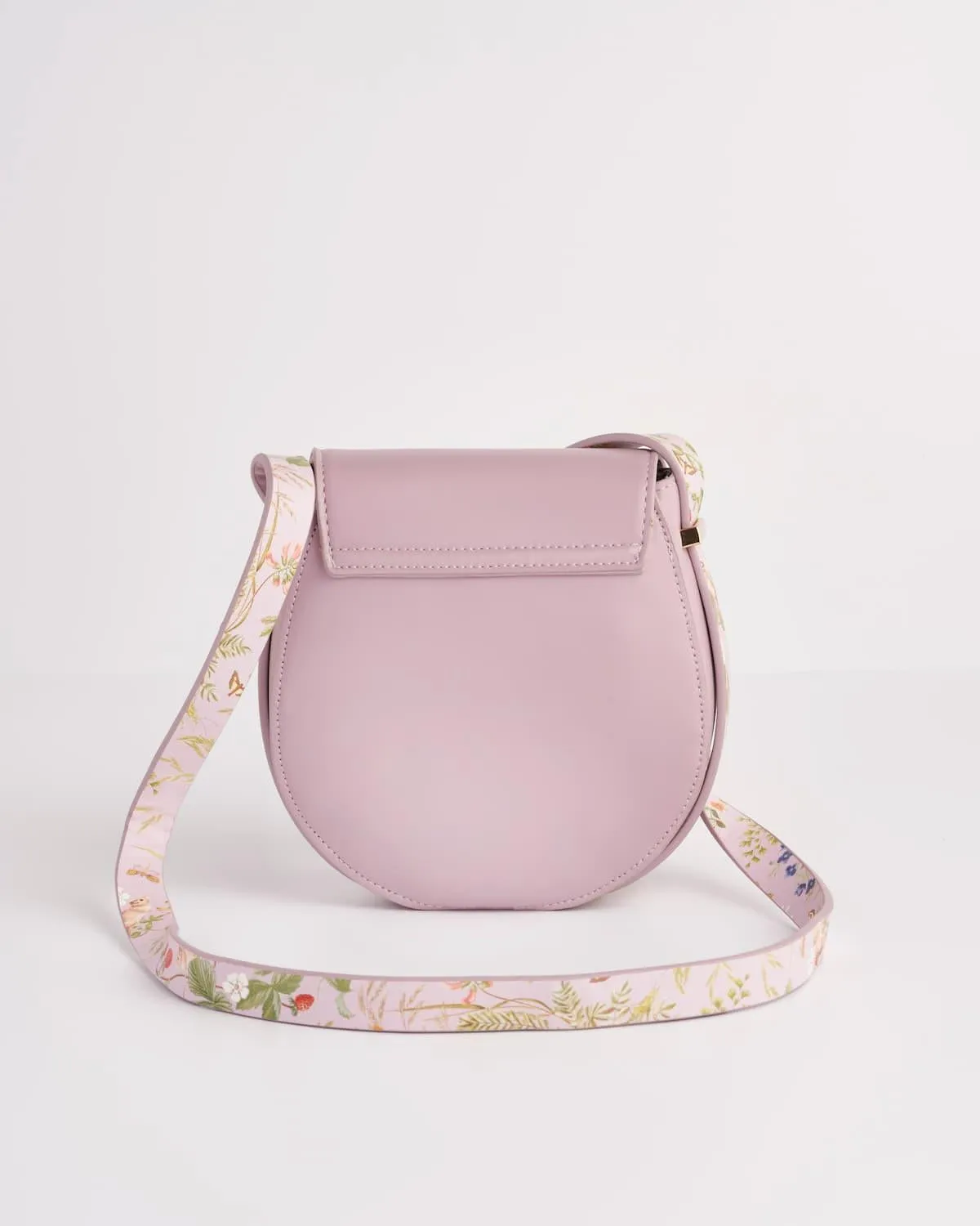 Meadow Creatures Lilac Saddle Bag