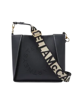 Mini Crossbody Bag Embossed Grainy Mat - Black