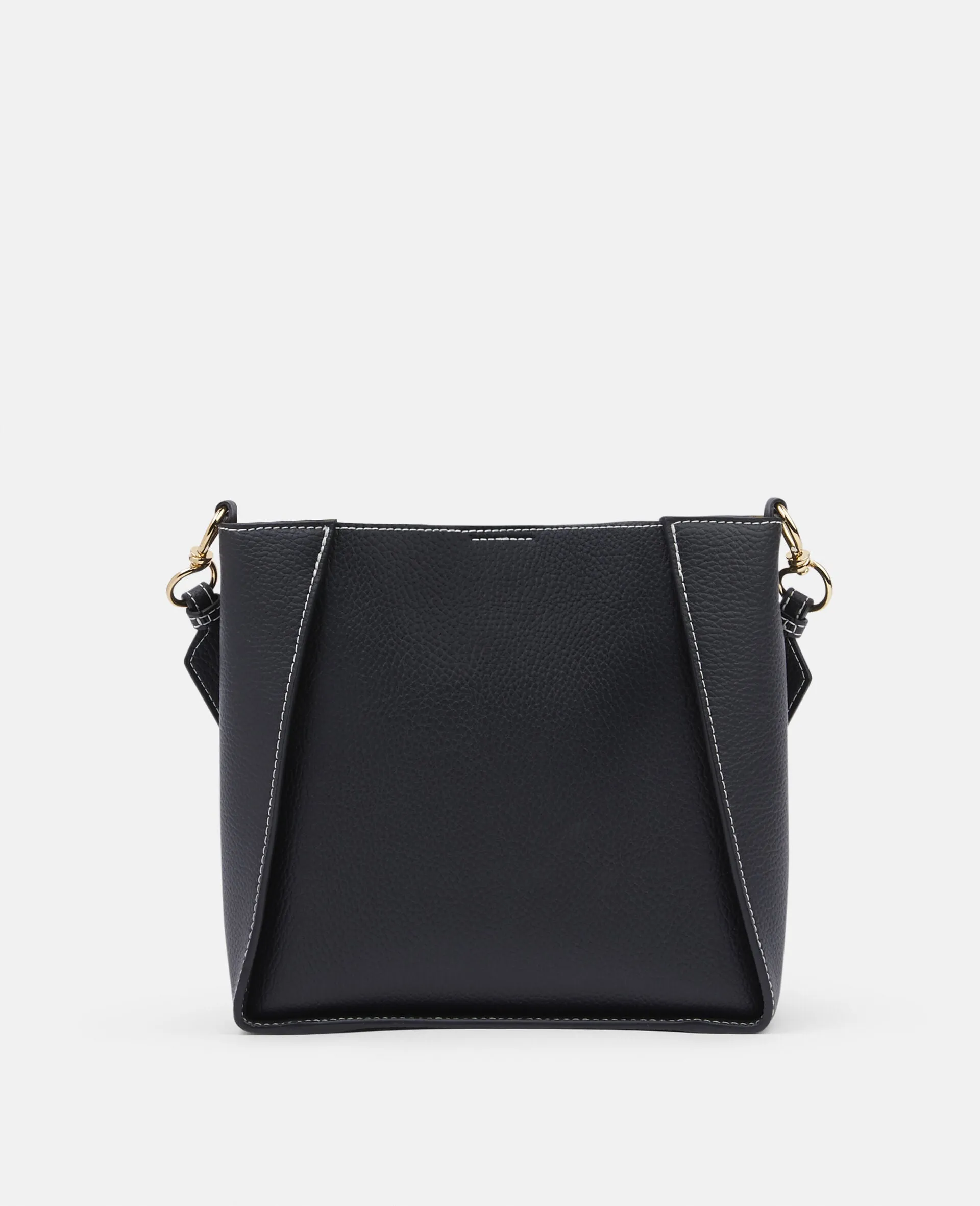 Mini Crossbody Bag Embossed Grainy Mat - Black