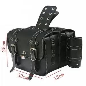 Motorcycle Saddle Bag for Tool Storage