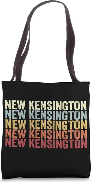 New Kensington Pennsylvania New Kensington PA Retro Vintage Tote Bag