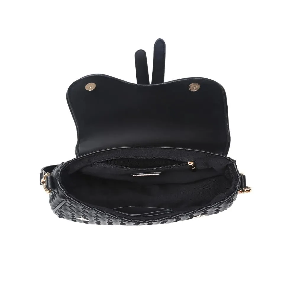 Scout Woven Crossbody in Black by Urban Expressions