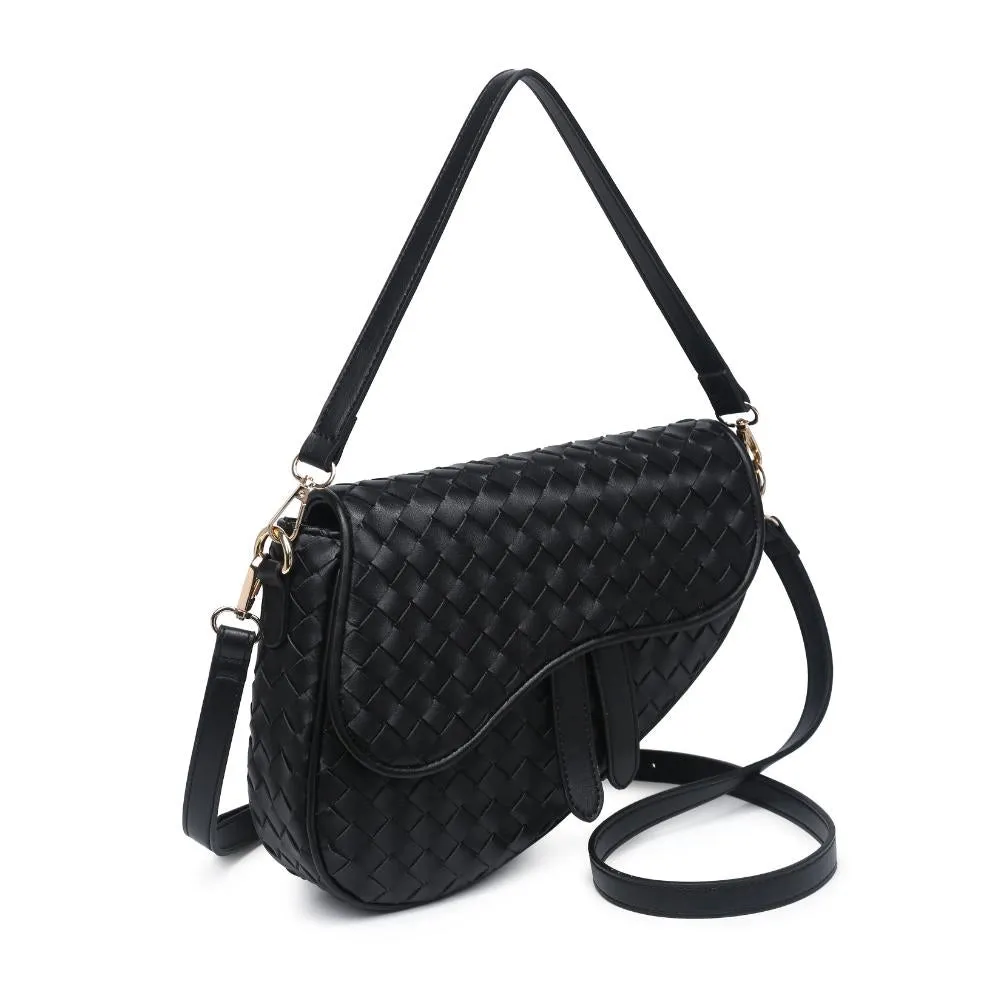 Scout Woven Crossbody in Black by Urban Expressions