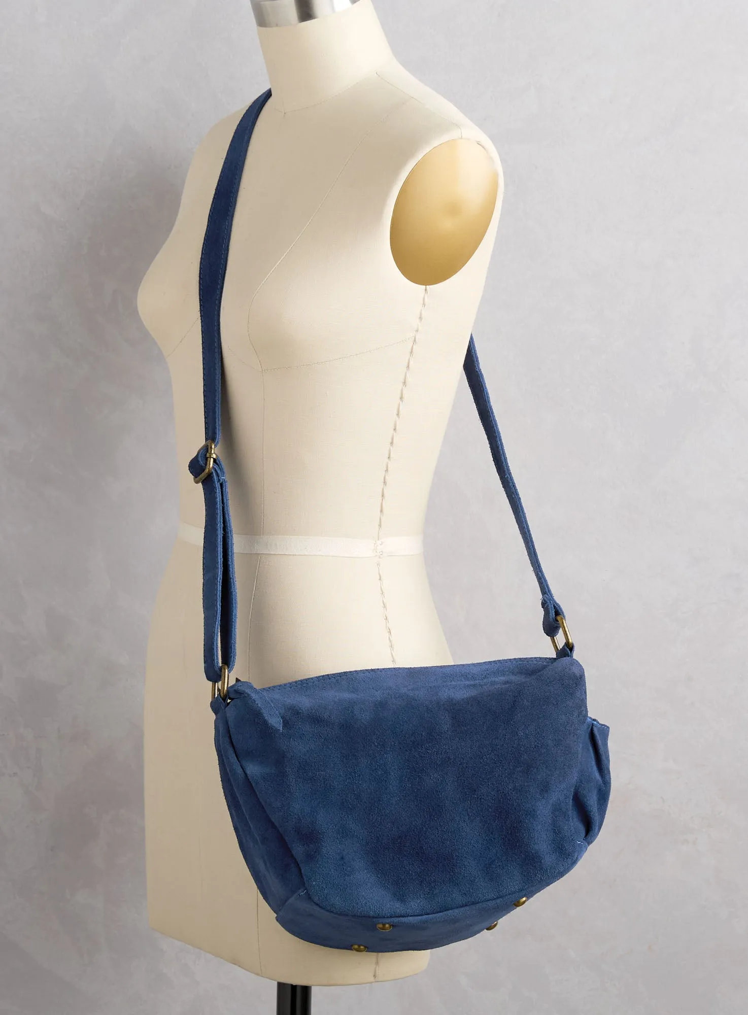 Sidekick Suede Hobo Bag
