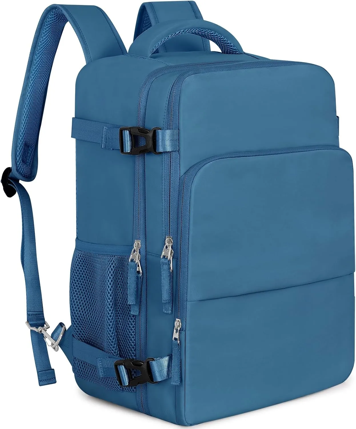 Travel Backpack for Women Men,Travel Laptop Backpack w/USB Charging Port, Waterproof Travel Backpack Carry On Flight Approved,Weekender Business Hiking Bag,Laptop Backpack 15.6 inch