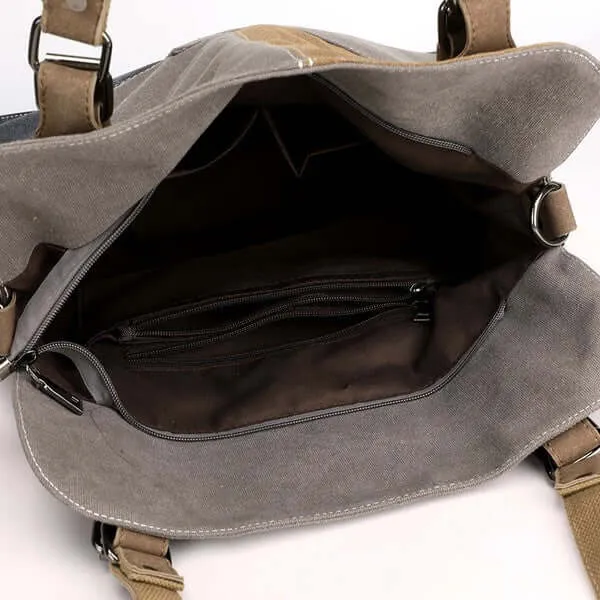 Urban Colorblock Messenger Bag