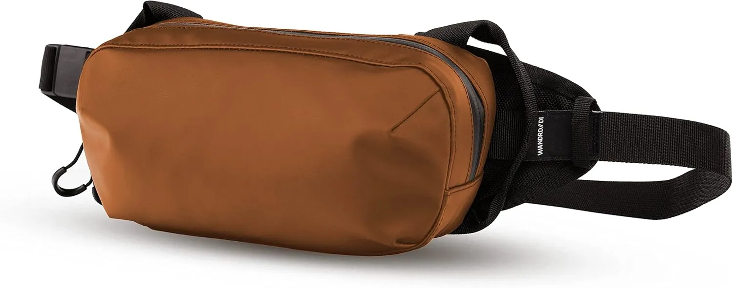 WANDRD All-New D1 Fanny Pack - Crossbody Carry Bag for Hiking, Traveling, Festivals, Sports, and More - Weather-Resistant for Phones, Wallets, Keys, and Camera (Sedona Orange)